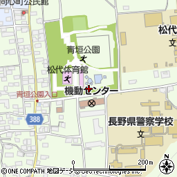 青垣公園トイレ周辺の地図