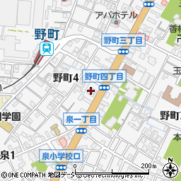 村松花店周辺の地図