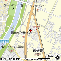 富山県南砺市荒木1441-2周辺の地図