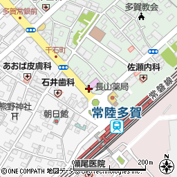 魚民 常陸多賀駅前店周辺の地図
