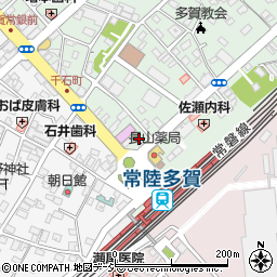 大和田時計眼鏡店周辺の地図