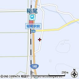 長野県大町市平稲尾11165周辺の地図