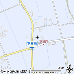 栃木県鹿沼市下日向109周辺の地図