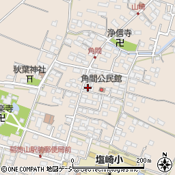 長野県長野市篠ノ井塩崎（角間）周辺の地図