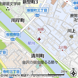 石川県金沢市幸町27周辺の地図