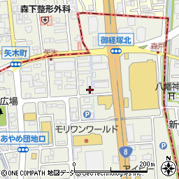 石川県アスファルト混合物試験所周辺の地図