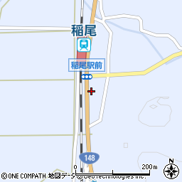 長野県大町市平稲尾11341-3周辺の地図