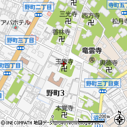 石川県金沢市野町3丁目15-5周辺の地図