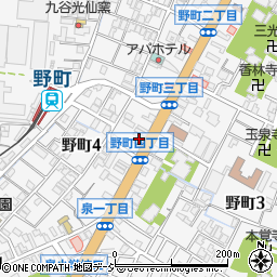 株式会社マルエーｍｉｎｉ　野町店周辺の地図