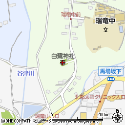 白鷺神社周辺の地図