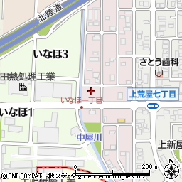 石川県金沢市中屋南135周辺の地図