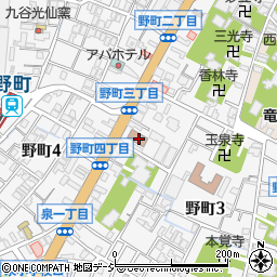 北陸農政局　石川県拠点・地方参事官室周辺の地図