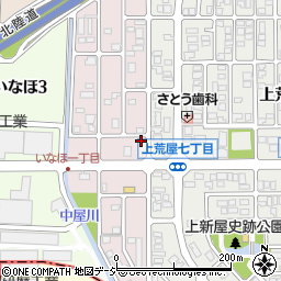 石川県金沢市中屋南125周辺の地図