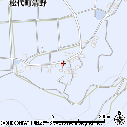 長野県長野市松代町清野1555周辺の地図