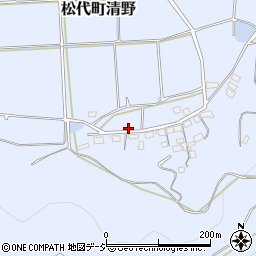 長野県長野市松代町清野1531-1周辺の地図