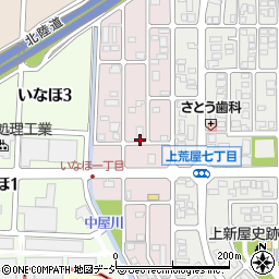 石川県金沢市中屋南264周辺の地図