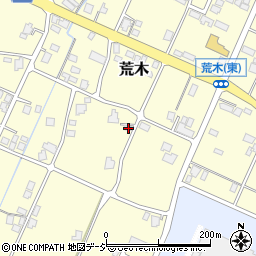 富山県南砺市荒木855周辺の地図