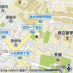 石川県金沢市小立野5丁目1周辺の地図