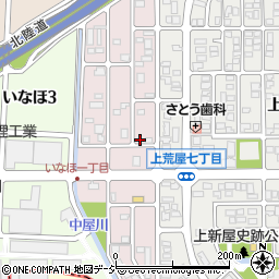 石川県金沢市中屋南265周辺の地図