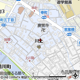 石川県金沢市幸町16-8周辺の地図
