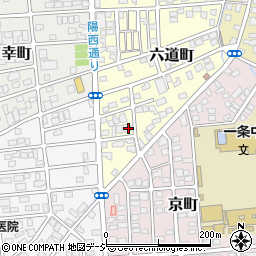栃木県宇都宮市六道町13-7周辺の地図