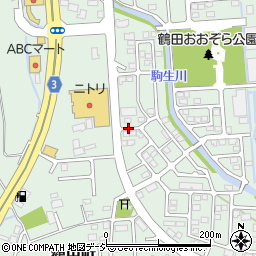 ビッグミート・山久鶴田町店周辺の地図
