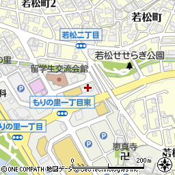 石川県金沢市もりの里1丁目143周辺の地図