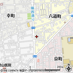 栃木県宇都宮市六道町13-13周辺の地図