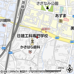 柴田商事株式会社　駐車場周辺の地図