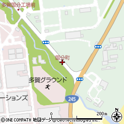 国分町周辺の地図