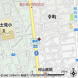 栃木県宇都宮市幸町11周辺の地図