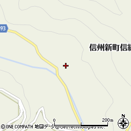 長野県長野市信州新町信級1622周辺の地図