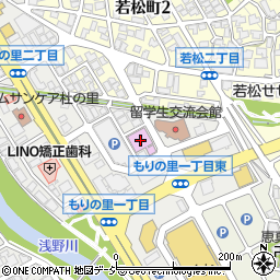 石川県金沢市もりの里1丁目159周辺の地図