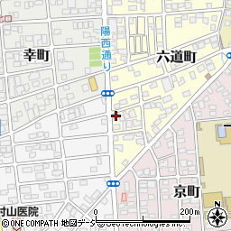 栃木県宇都宮市六道町13-14周辺の地図