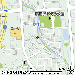 栃木県宇都宮市鶴田町1195周辺の地図