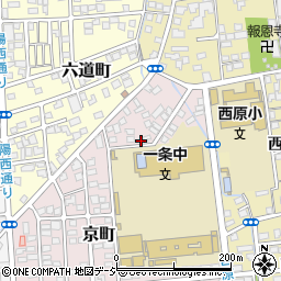 栃木県宇都宮市京町1-23周辺の地図