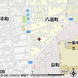 栃木県宇都宮市六道町13-6周辺の地図