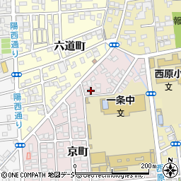 栃木県宇都宮市京町1-25周辺の地図