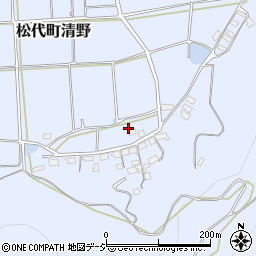 長野県長野市松代町清野1522-1周辺の地図