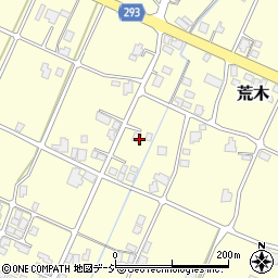 富山県南砺市荒木740周辺の地図