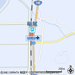 長野県大町市平稲尾11668周辺の地図