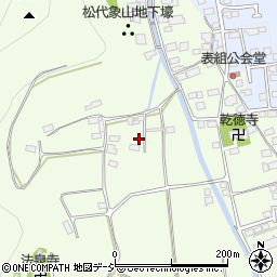 長野県長野市松代町西条404周辺の地図