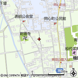 長野県長野市松代町西条4310周辺の地図