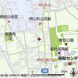 長野県長野市松代町西条4278-1周辺の地図