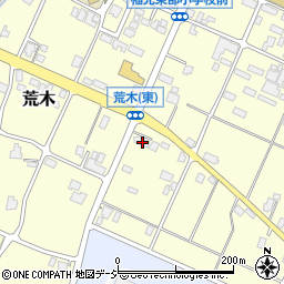 富山県南砺市荒木87-1周辺の地図