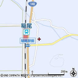長野県大町市平稲尾11684周辺の地図