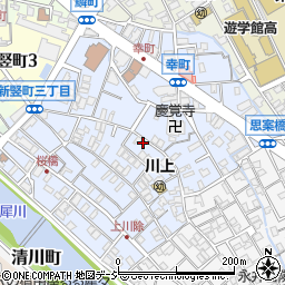 石川県金沢市幸町16-3周辺の地図