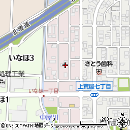 石川県金沢市中屋南256周辺の地図