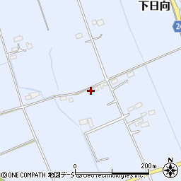 栃木県鹿沼市下日向422周辺の地図