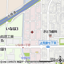石川県金沢市中屋南203周辺の地図